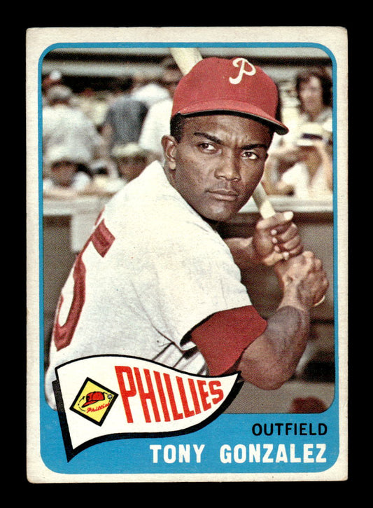 1965 Topps #72 Tony Gonzalez Philadelphia Phillies VG 54T10007934