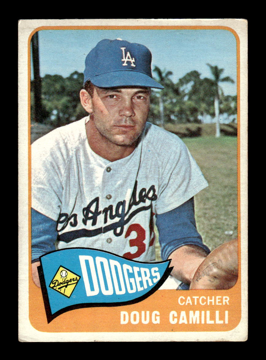1965 Topps #77 Doug Camilli Los Angeles Dodgers VG 54T10007935