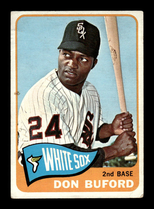 1965 Topps #81 Don Buford Chicago White Sox VG 54T10007937