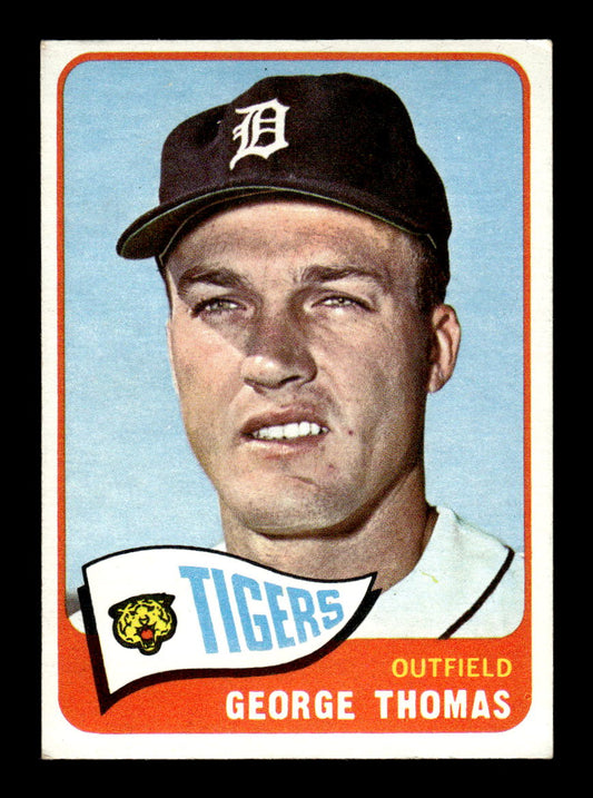 1965 Topps #83 George Thomas Detroit Tigers VG 54T10007939