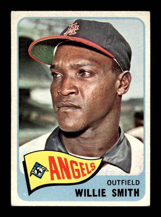 1965 Topps #85 Willie Smith Los Angeles Angels VG 54T10007941