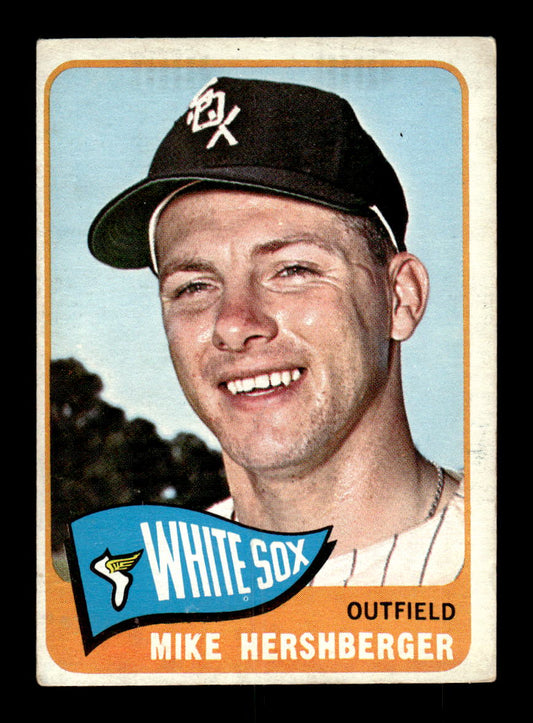 1965 Topps #89 Mike Hershberger Chicago White Sox VG 54T10007944