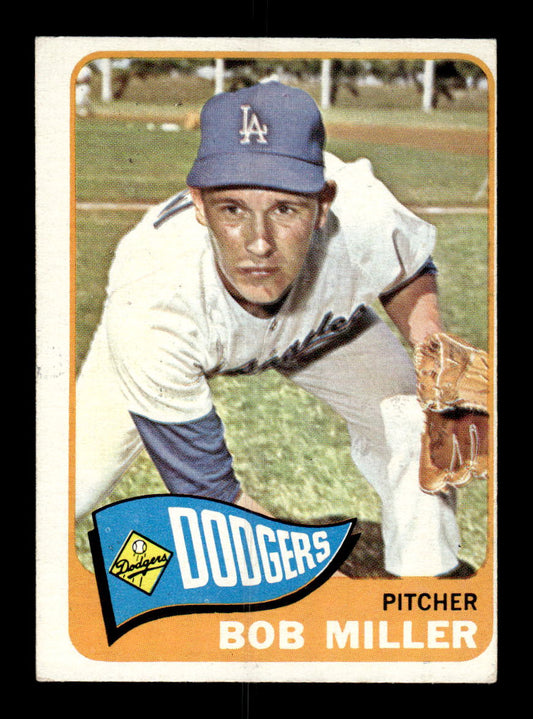 1965 Topps #98 Bob Miller Los Angeles Dodgers VG 54T10007949