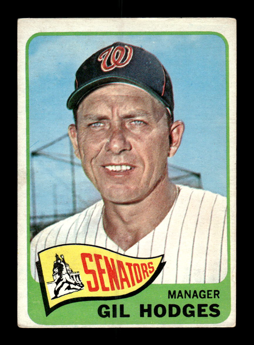 1965 Topps #99 Gil Hodges Washington Senators VG 54T10007950