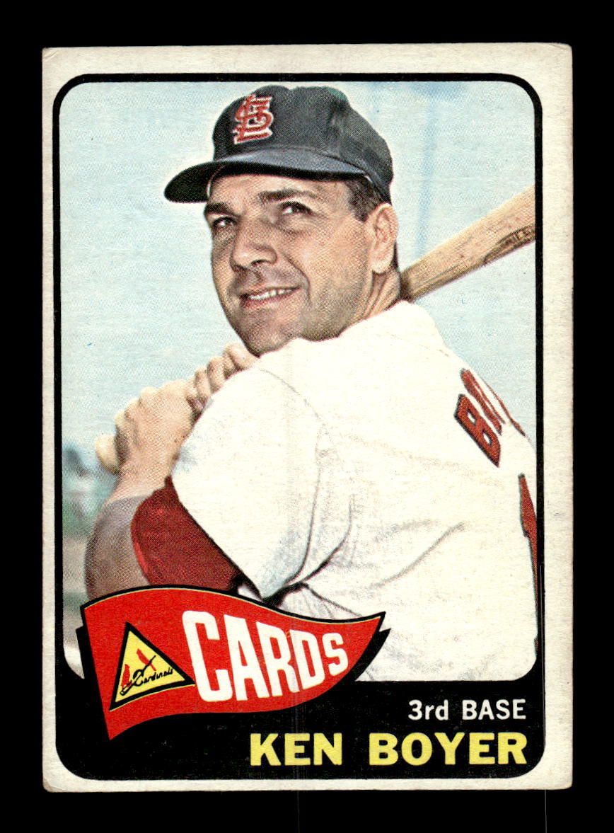 1965 Topps #100 Ken Boyer St. Louis Cardinals VG 54T10007951
