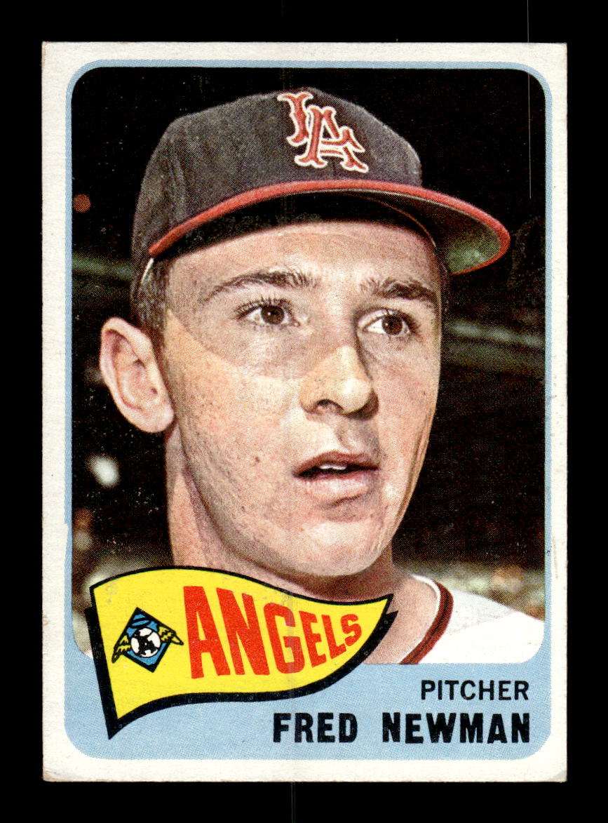 1965 Topps #101 Fred Newman Los Angeles Angels VG 54T10007952
