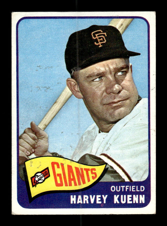 1965 Topps #103 Harvey Kuenn San Francisco Giants VG 54T10007954