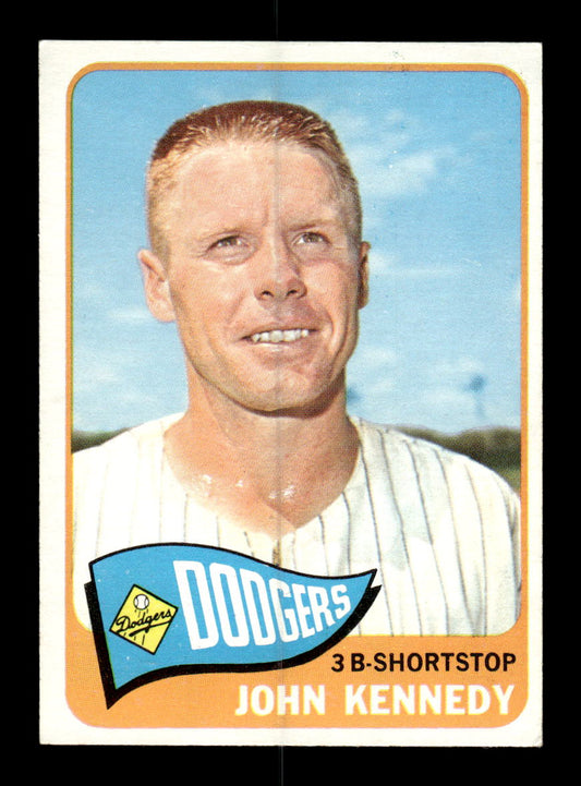 1965 Topps #119 John Kennedy Los Angeles Dodgers VG 54T10007963