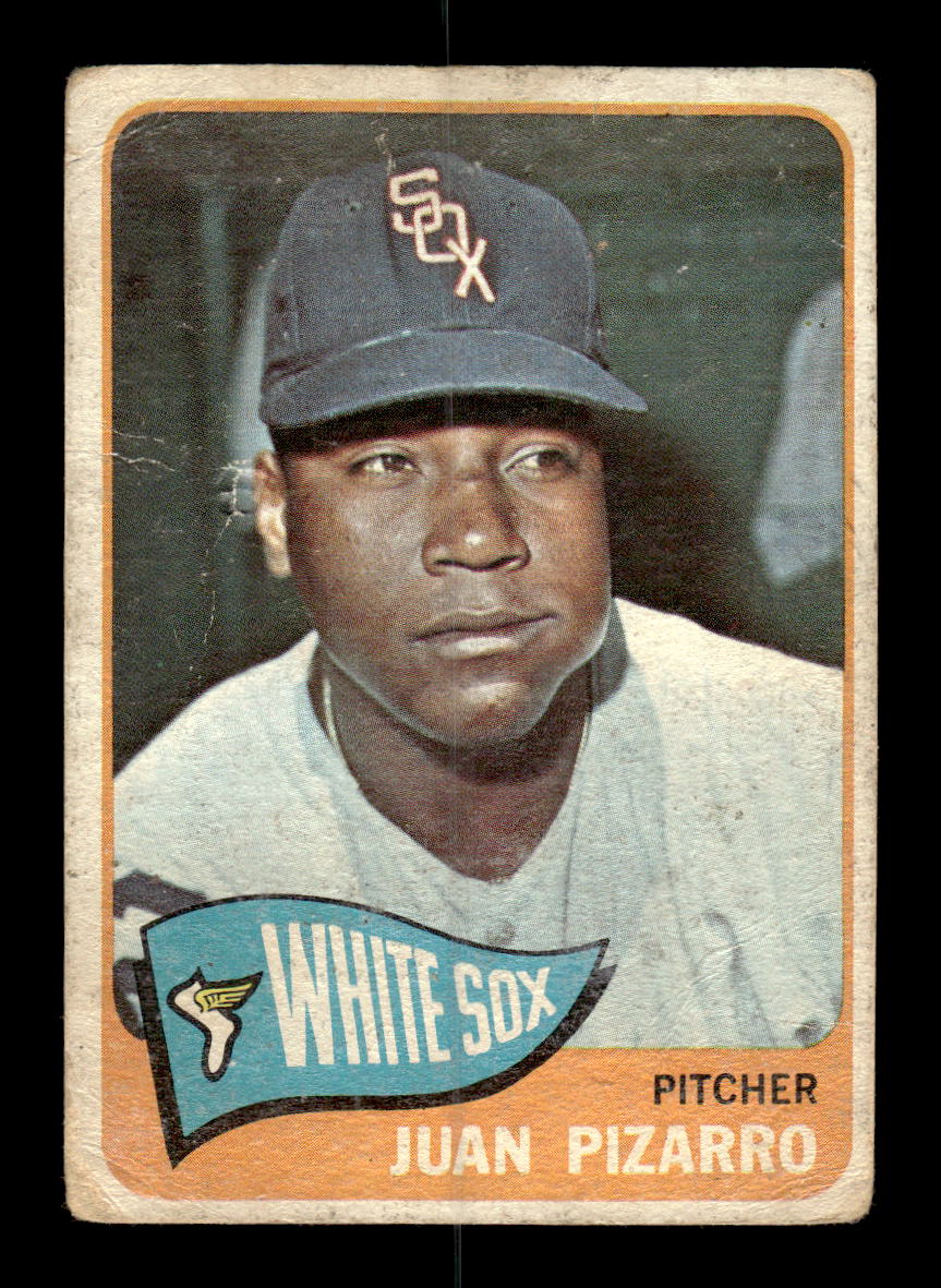 1965 Topps #125 Juan Pizarro Chicago White Sox Poor 54T10007964