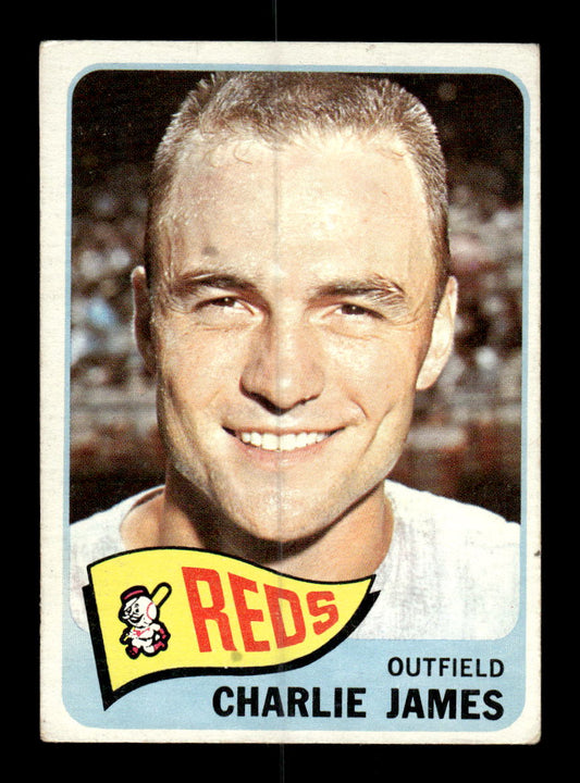 1965 Topps #141 Charlie James Cincinnati Reds VG 54T10007966