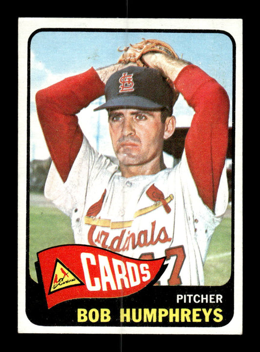 1965 Topps #154 Bob Humphreys St. Louis Cardinals EX 54T10007974