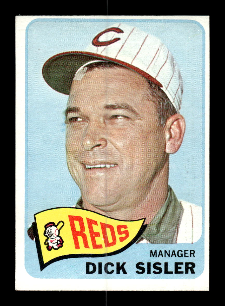 1965 Topps #158 Dick Sisler Cincinnati Reds VG 54T10007976