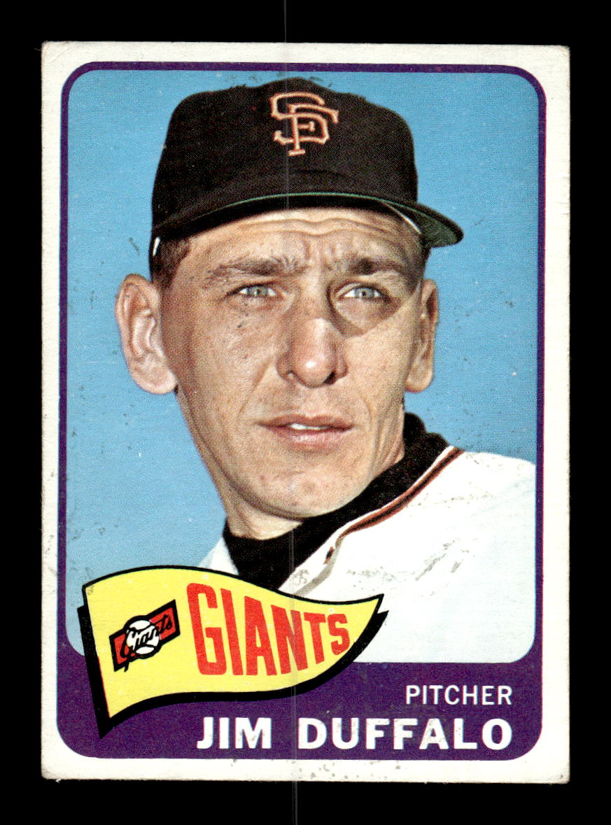 1965 Topps #159 Jim Duffalo San Francisco Giants VG 54T10007977