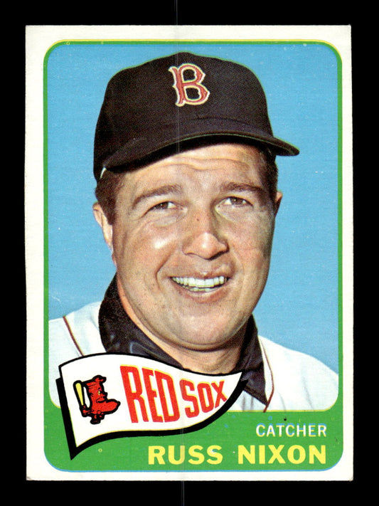 1965 Topps #162 Russ Nixon Boston Red Sox VG 54T10007978