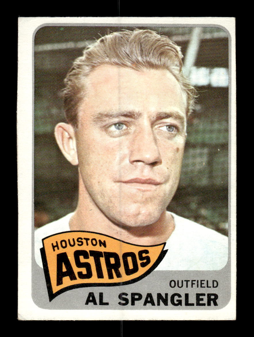 1965 Topps #164 Al Spangler Houston Astros VG 54T10007979