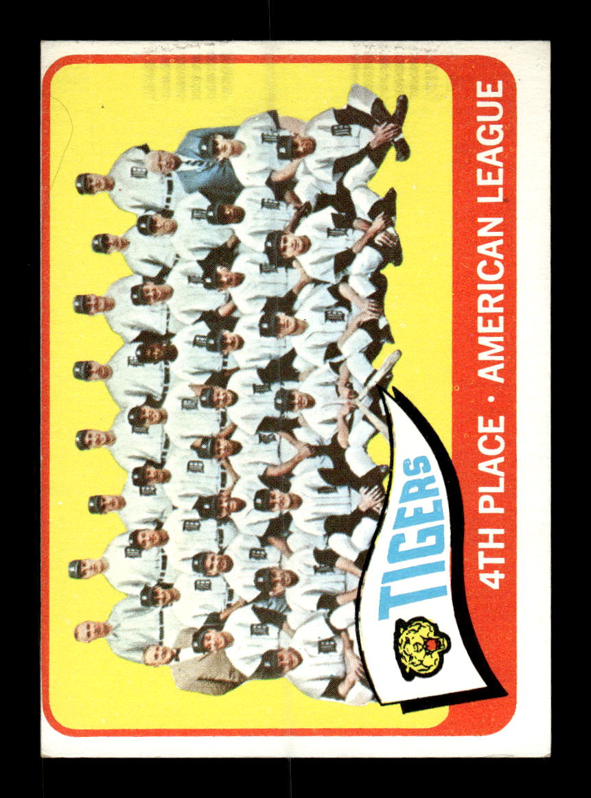1965 Topps #173 Detroit Tigers Detroit Tigers VG 54T10007983