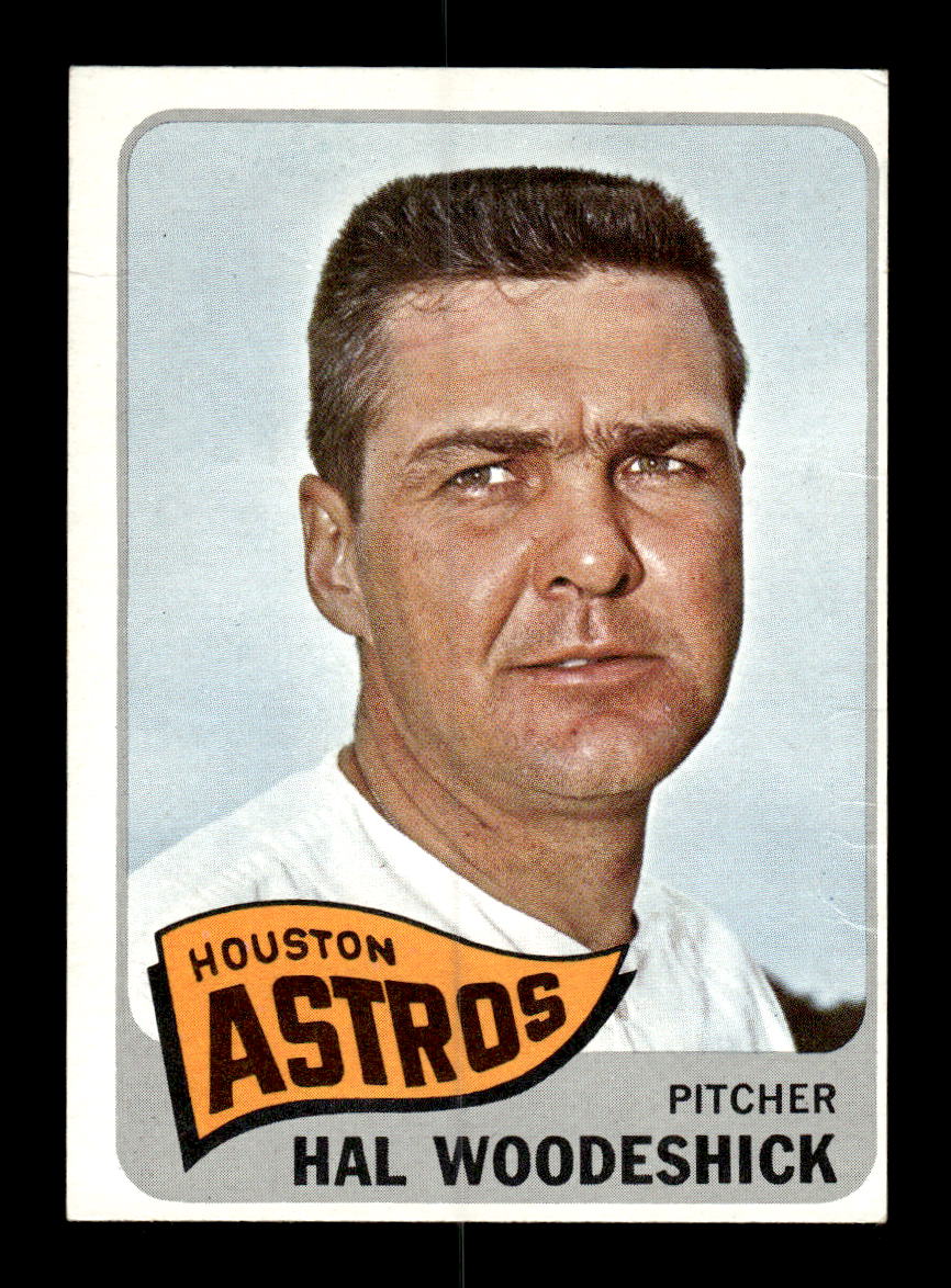 1965 Topps #179 Hal Woodeshick Houston Astros VG 54T10007987