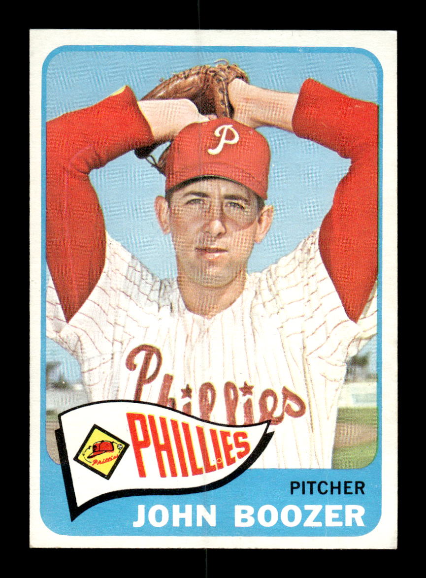 1965 Topps #184 John Boozer Philadelphia Phillies VG 54T10007989