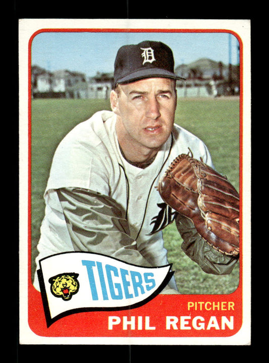 1965 Topps #191 Phil Regan Detroit Tigers VG 54T10007993