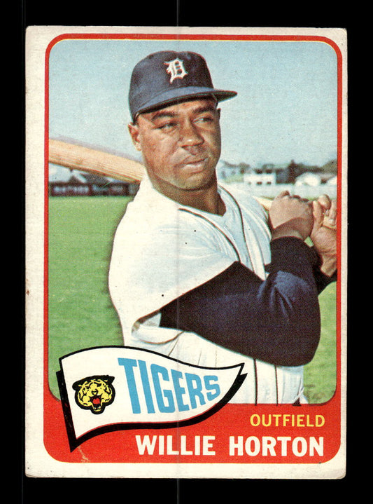 1965 Topps #206 Willie Horton Detroit Tigers VG 54T10007996