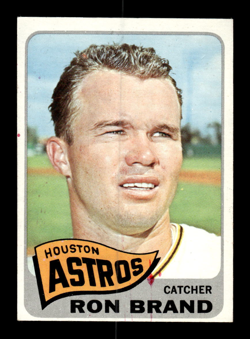 1965 Topps #212 Ron Brand Houston Astros VG 54T10007998