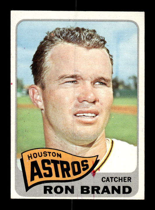 1965 Topps #212 Ron Brand Houston Astros VG 54T10007998