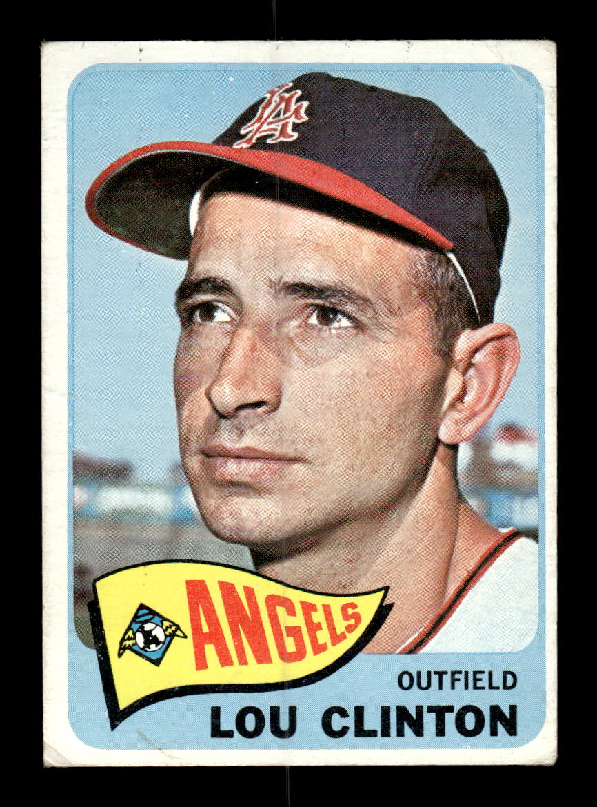 1965 Topps #229 Lou Clinton Los Angeles Angels VG 54T10008010