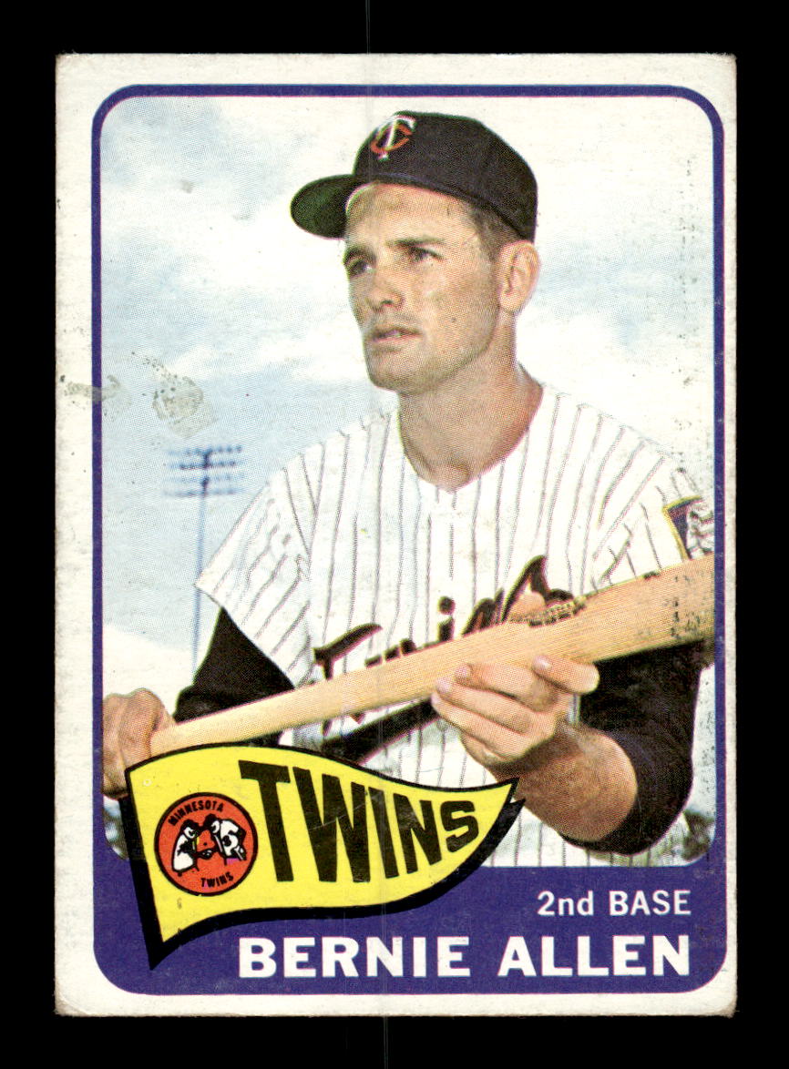 1965 Topps #237 Bernie Allen Minnesota Twins VG 54T10008015