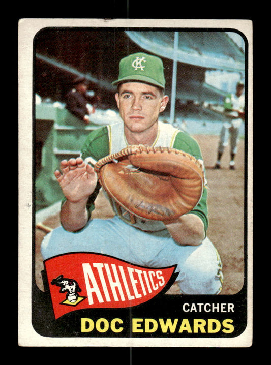 1965 Topps #239 Doc Edwards Kansas City Athletics VG 54T10008016