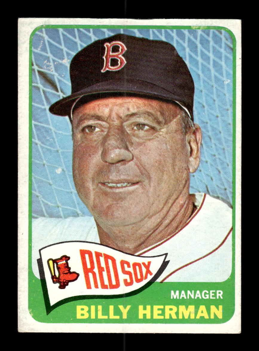 1965 Topps #251 Billy Herman Boston Red Sox VG 54T10008022