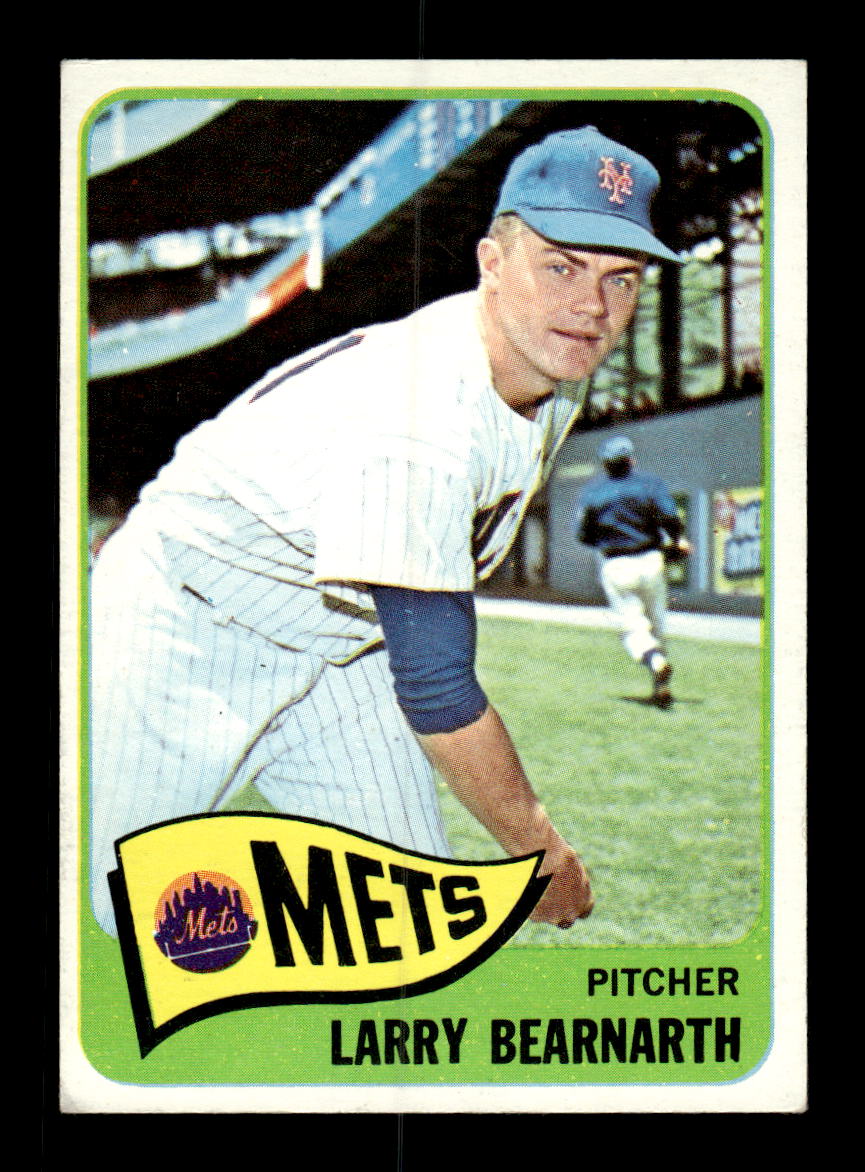 1965 Topps #258 Larry Bearnarth New York Mets VG 54T10008027
