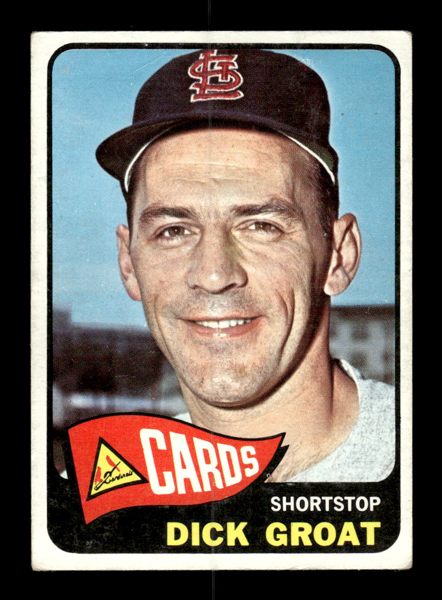 1965 Topps #275 Dick Groat St. Louis Cardinals VG 54T10008033