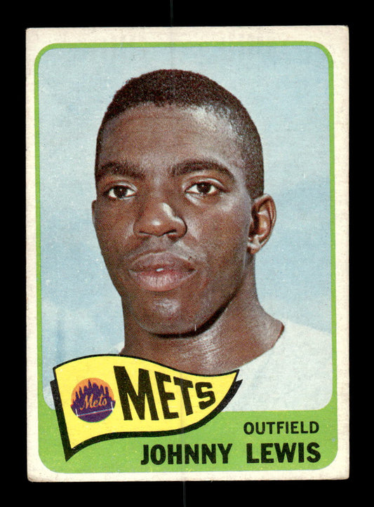 1965 Topps #277 Johnny Lewis New York Mets VG 54T10008034