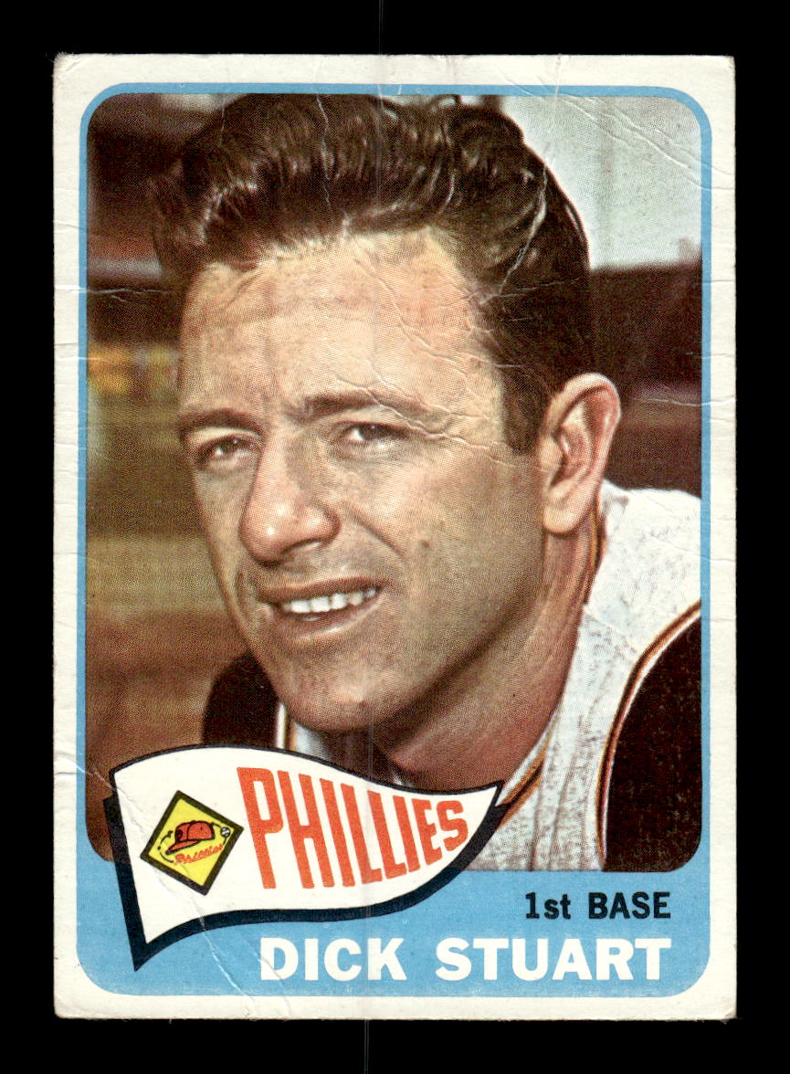 1965 Topps #280 Dick Stuart Philadelphia Phillies G/VG 54T10008036