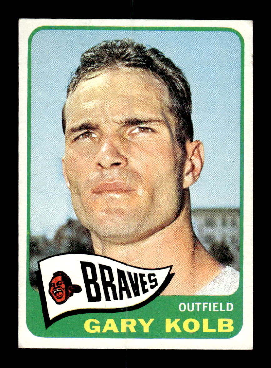 1965 Topps #287 Gary Kolb Milwaukee Braves VG 54T10008040