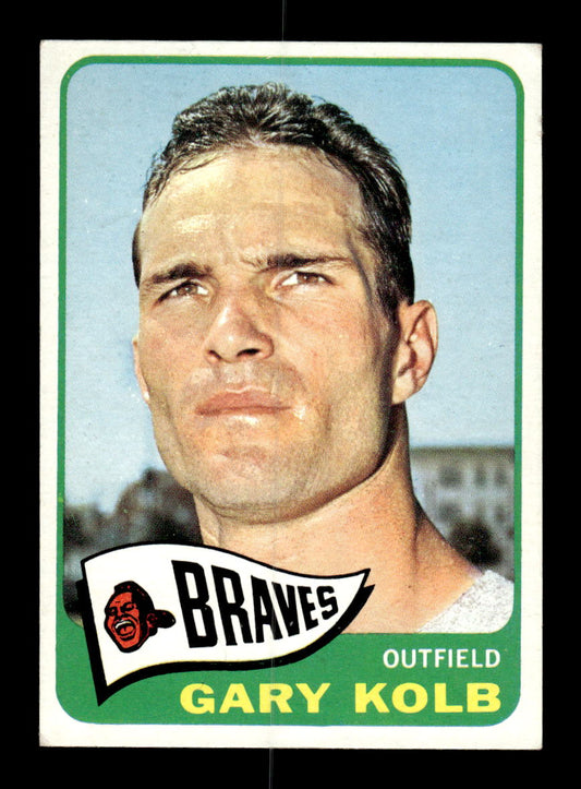 1965 Topps #287 Gary Kolb Milwaukee Braves VG 54T10008040