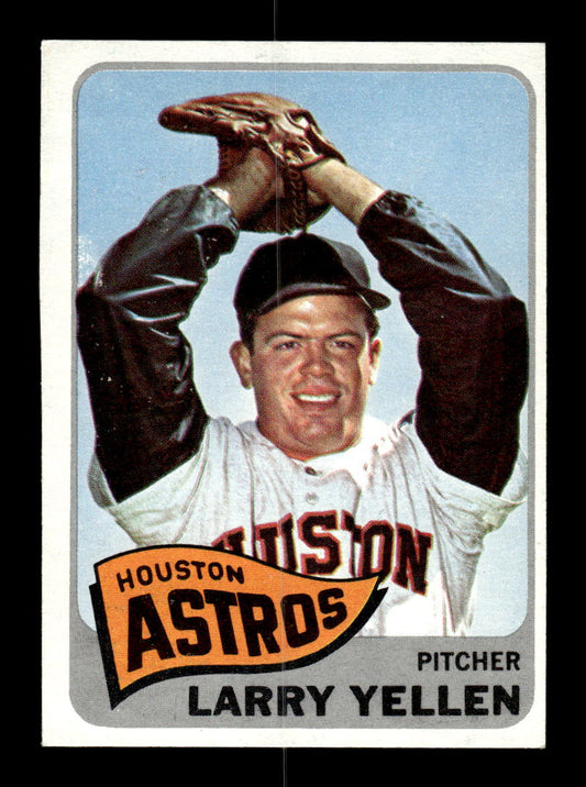 1965 Topps #292 Larry Yellen Houston Astros VG 54T10008044