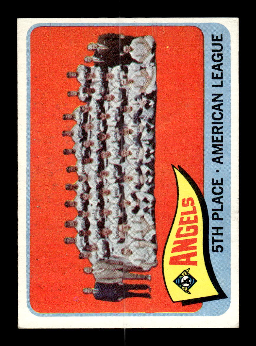 1965 Topps #293 Los Angeles Angels Los Angeles Angels VG 54T10008045