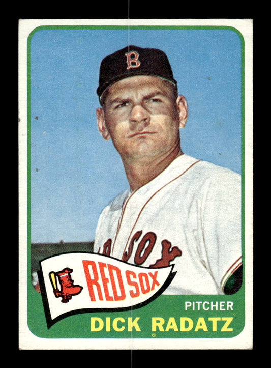 1965 Topps #295 Dick Radatz Boston Red Sox VG 54T10008046