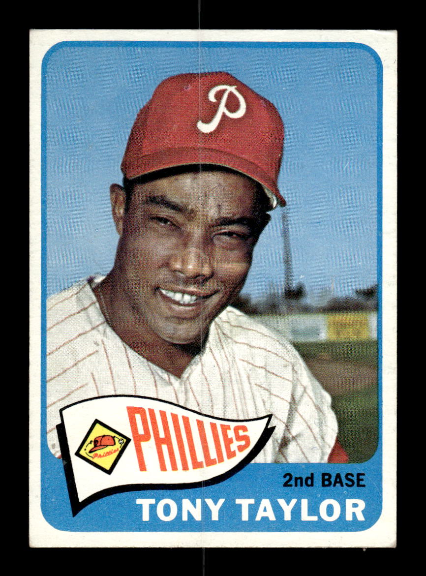1965 Topps #296 Tony Taylor Philadelphia Phillies VG 54T10008047