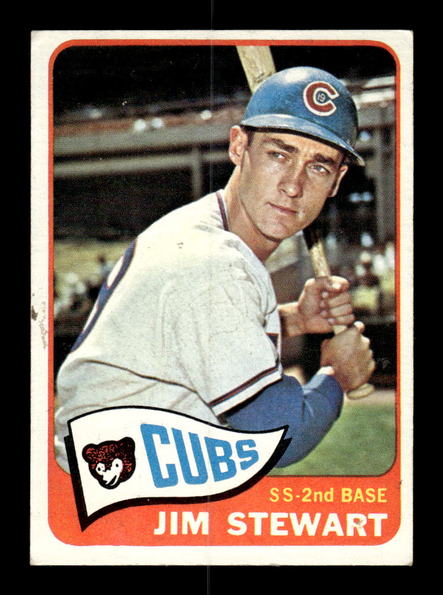 1965 Topps #298 Jimmy Stewart Chicago Cubs VG 54T10008049