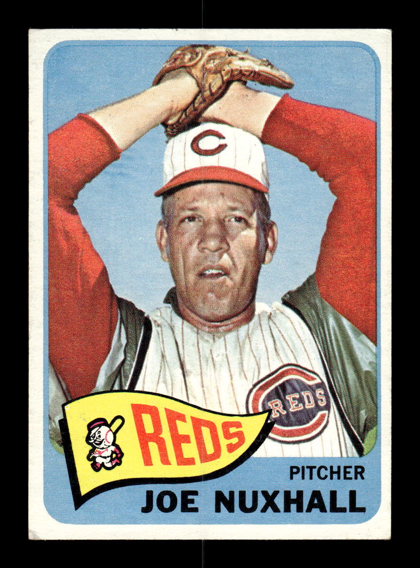 1965 Topps #312 Joe Nuxhall Cincinnati Reds VG 54T10008057