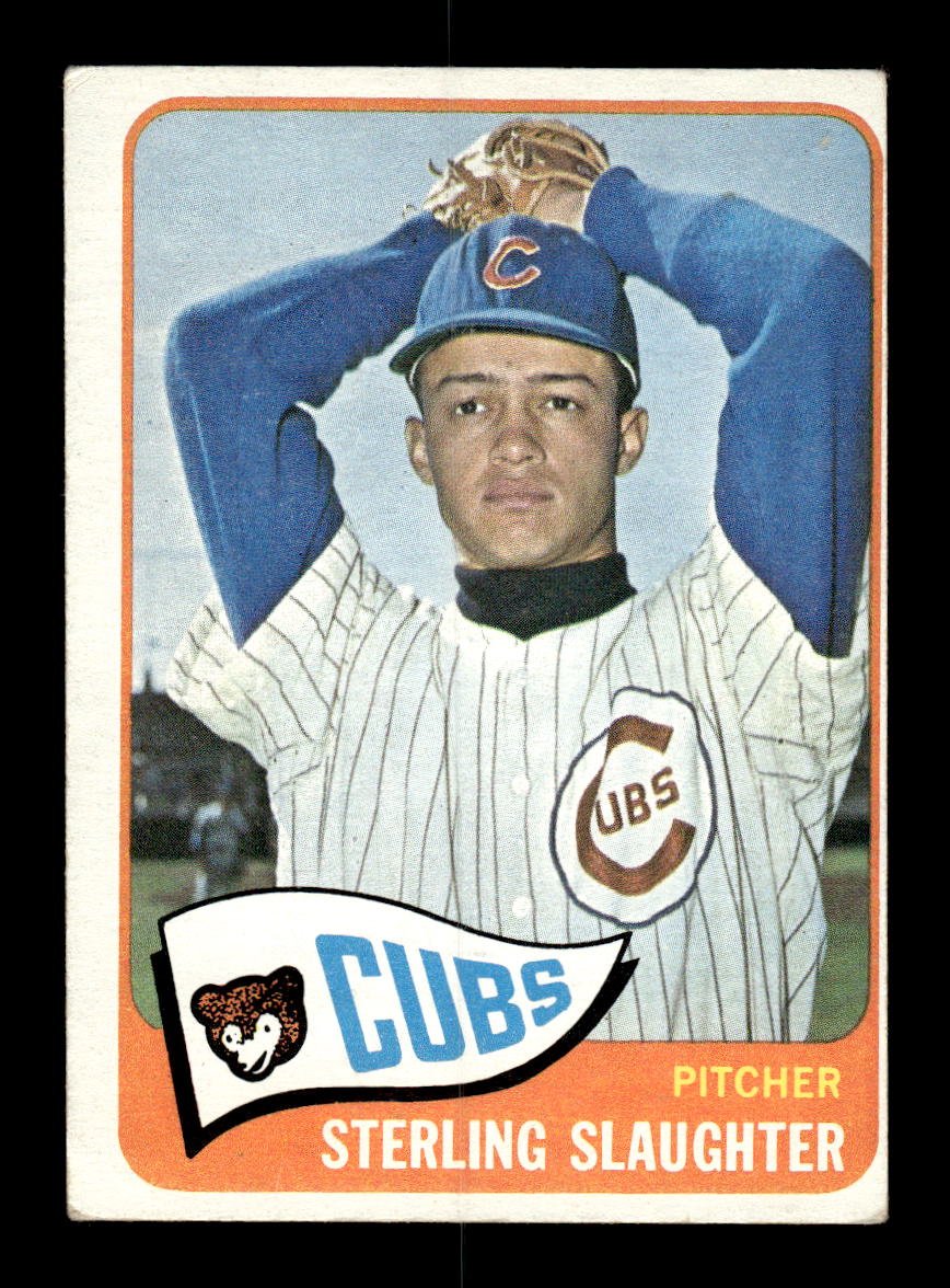 1965 Topps #314 Sterling Slaughter Chicago Cubs VG 54T10008058