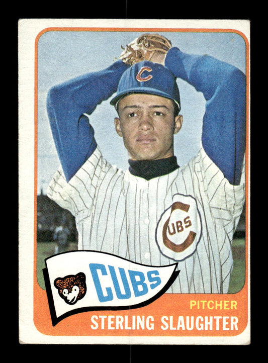 1965 Topps #314 Sterling Slaughter Chicago Cubs VG 54T10008058