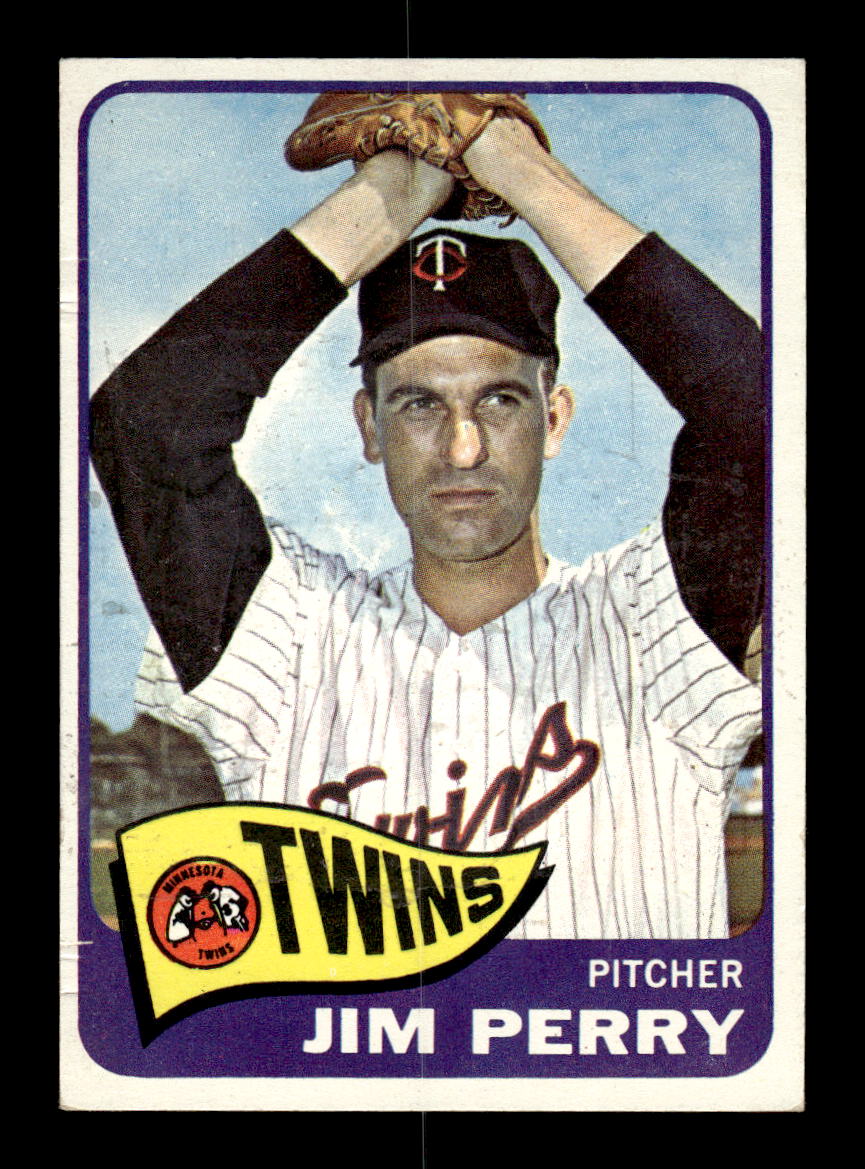 1965 Topps #351 Jim Perry Minnesota Twins VG 54T10008071