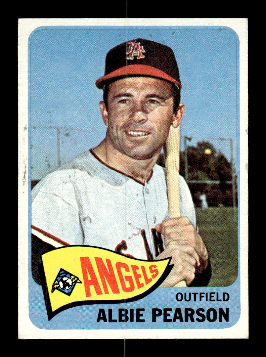 1965 Topps #358 Albie Pearson Los Angeles Angels VG 54T10008075