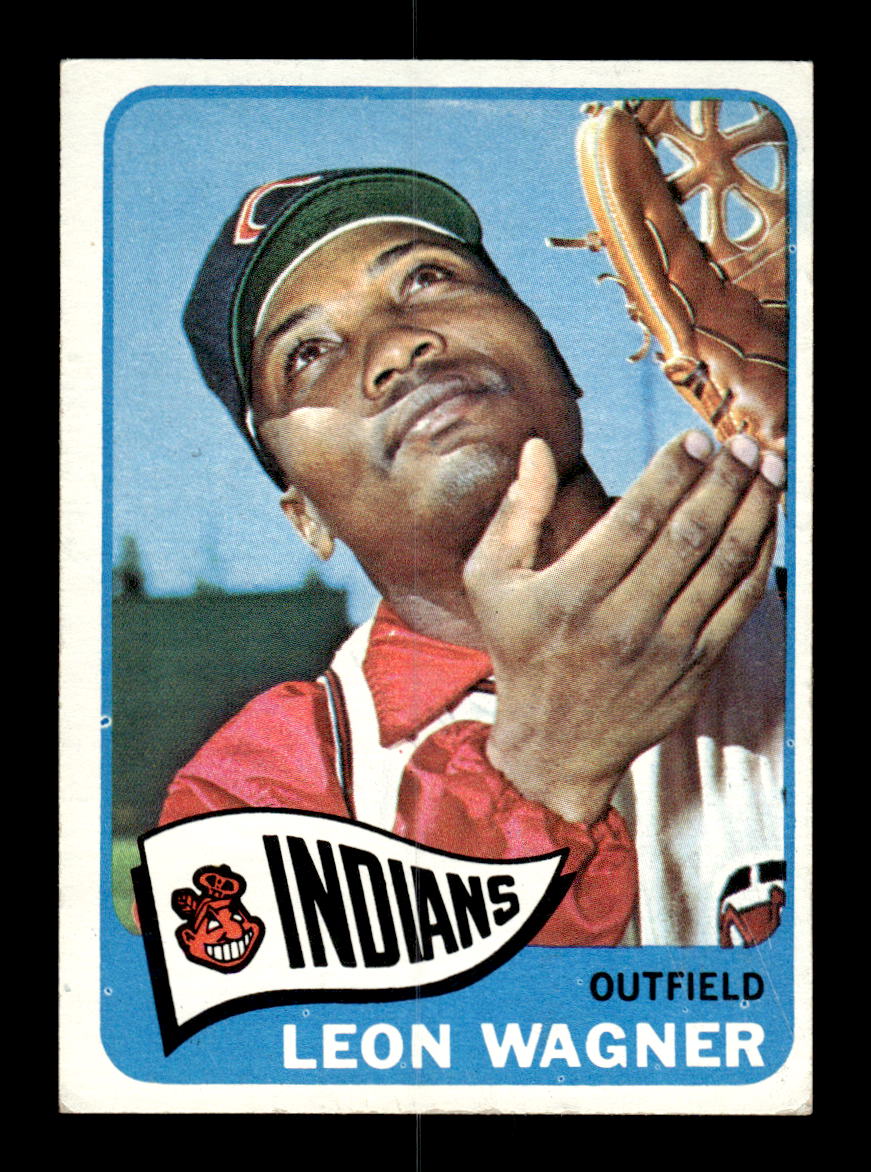 1965 Topps #367 Leon Wagner Cleveland Indians VG 54T10008082