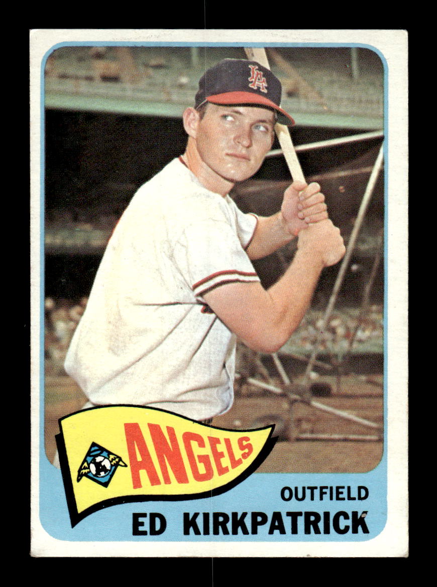 1965 Topps #393 Ed Kirkpatrick Los Angeles Angels VG 54T10008092