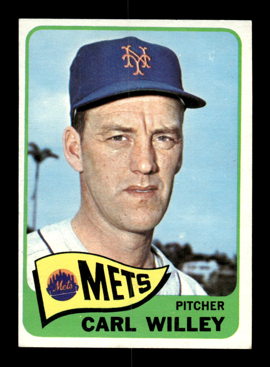 1965 Topps #401 Carl Willey New York Mets VG 54T10008095
