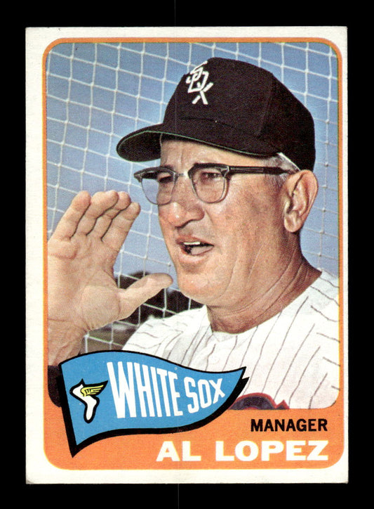 1965 Topps #414 Al Lopez Chicago White Sox VG 54T10008100